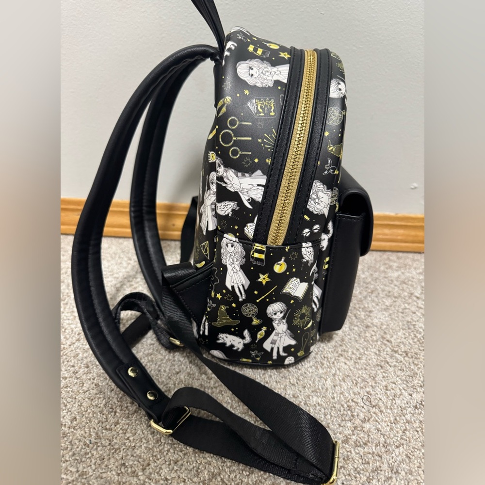 Harry Potter Loungefly Magic Elements Mini Backpa… - image 8